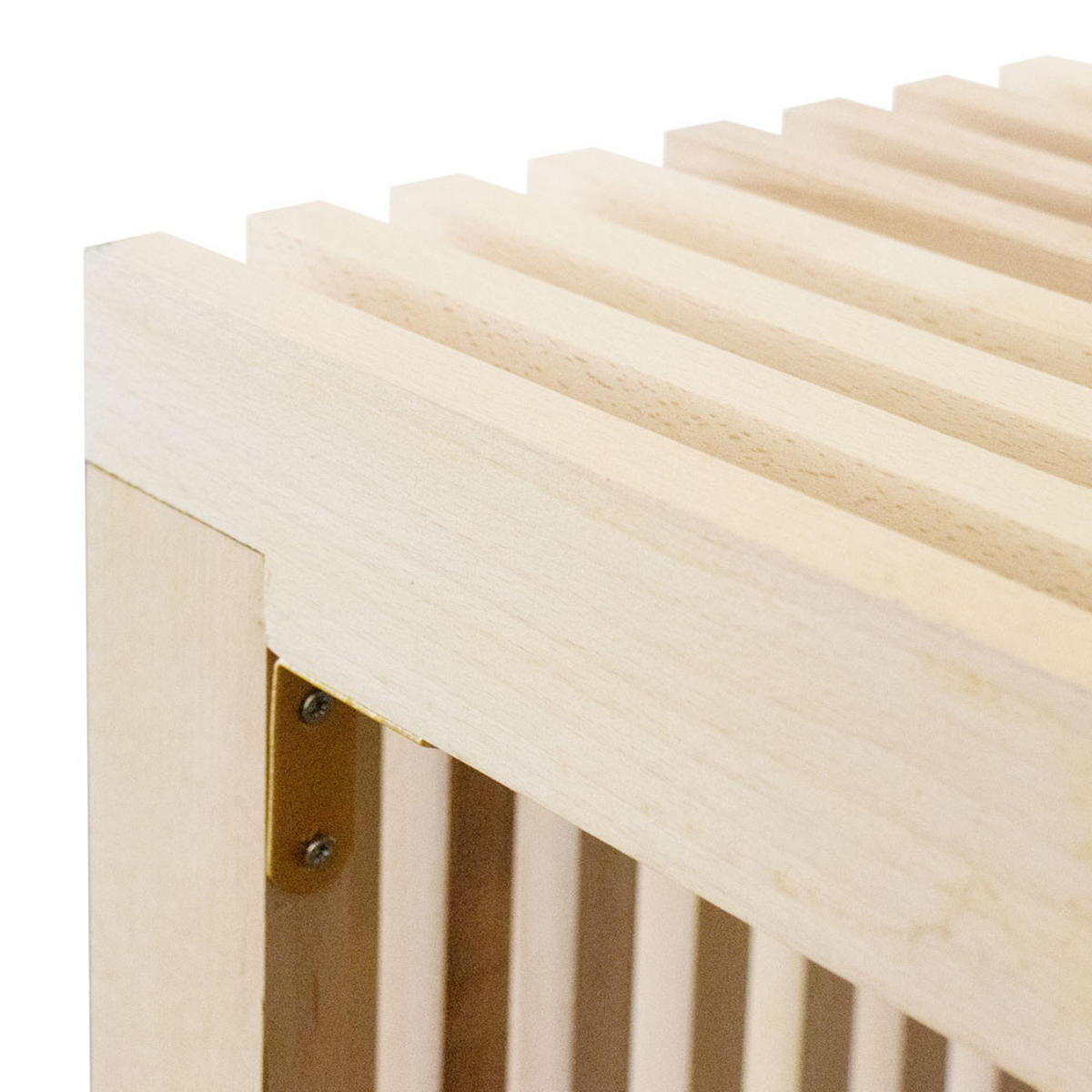 SITZBANK LORA - Natur, 78 cm - Naturfarben, Holz (78/42/40cm) - Home Deluxe