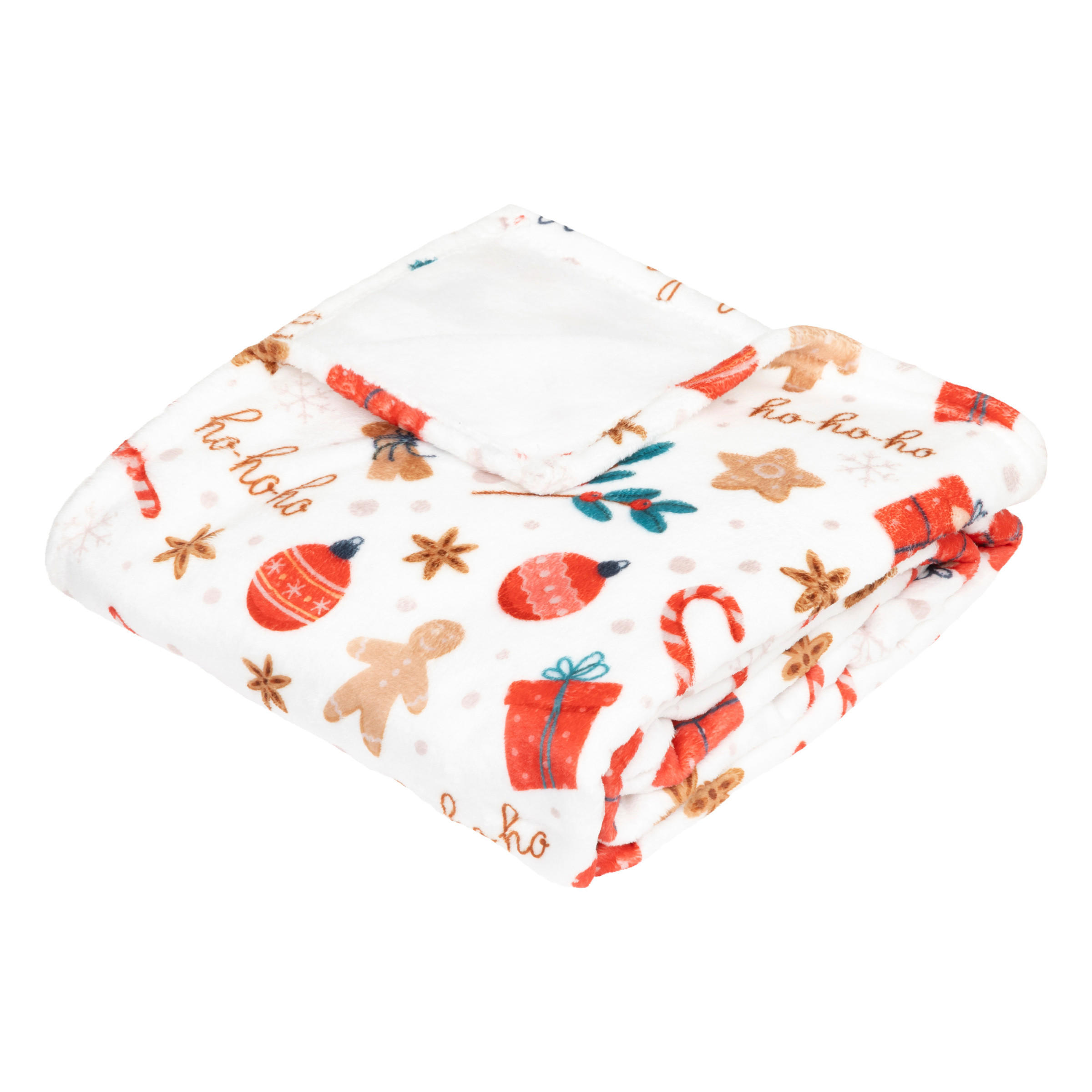 WEIHNACHTSDECKE Gingy 130/180 cm - Multicolor, Textil (130/180cm) - Atmosphera Createur d´interieur