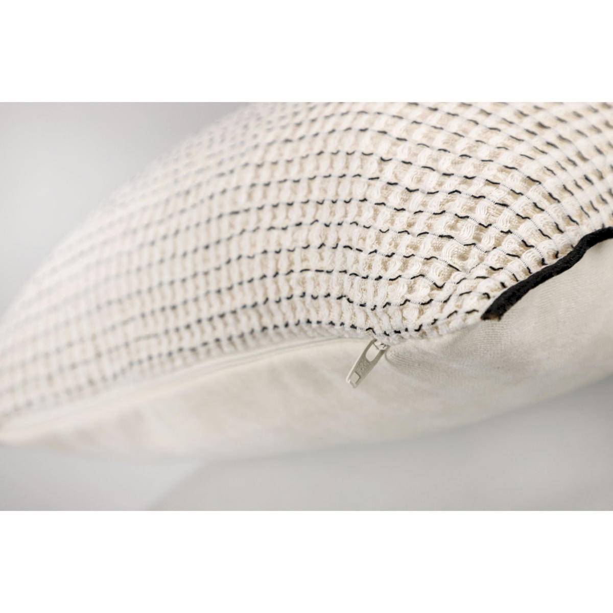 ZIERKISSENHÜLLE FLEX - Weiß, Textil (38/38cm) - Schöner Wohnen