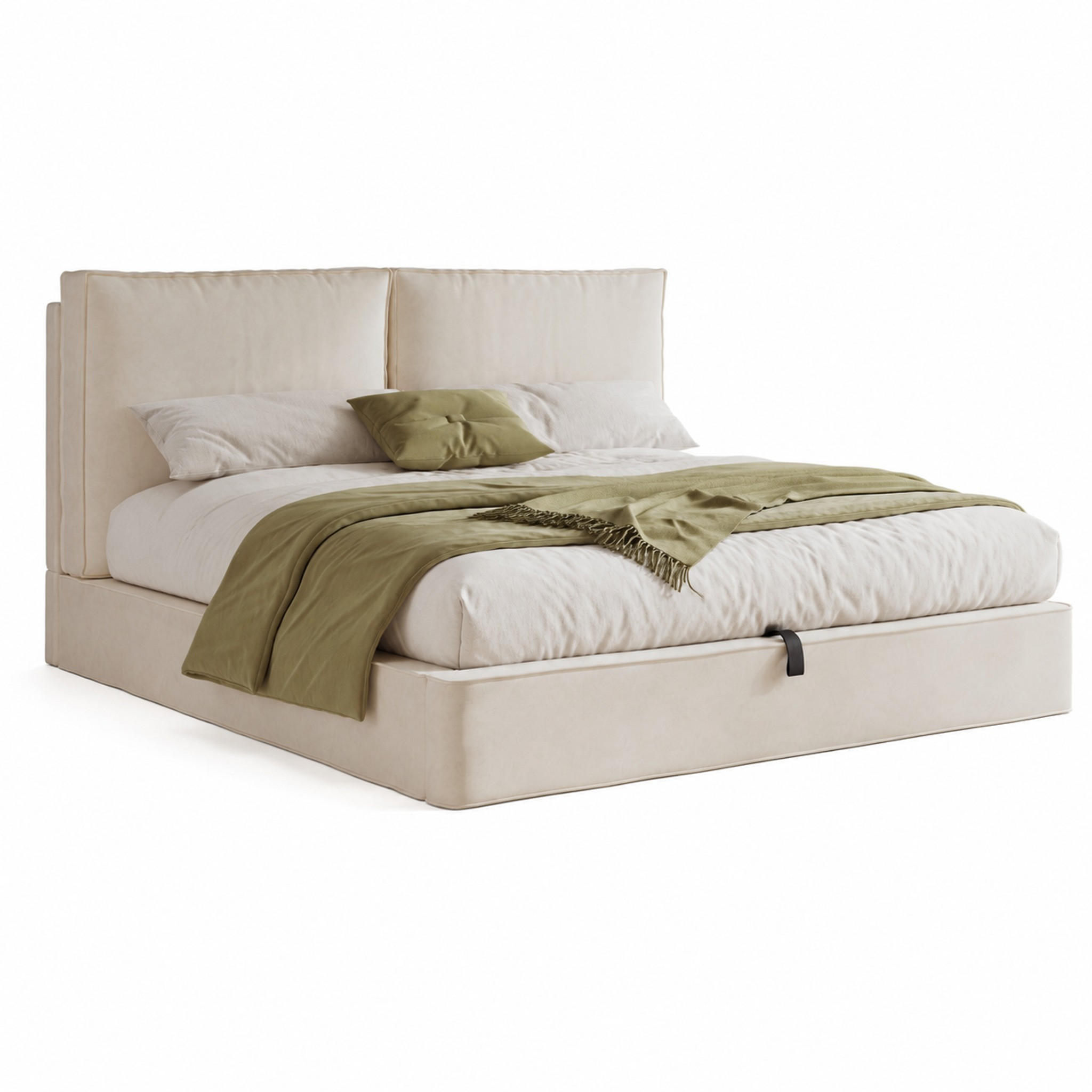 Meubliv Bett Beige 180x200 cm