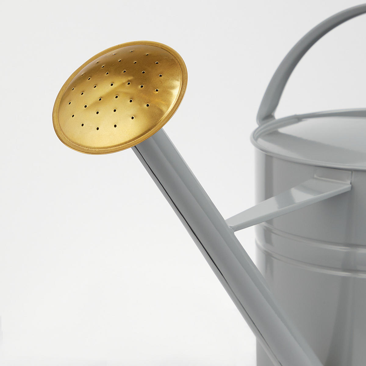 GIESSKANNE Zinc 8L - Grau, Metall (23/35/65cm) - Butlers