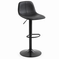 BARHOCKER 2er-Set höhenverstellbar 360° drehbar Schwarz - Schwarz, Kunststoff (44/104/37cm) - MIVRAY