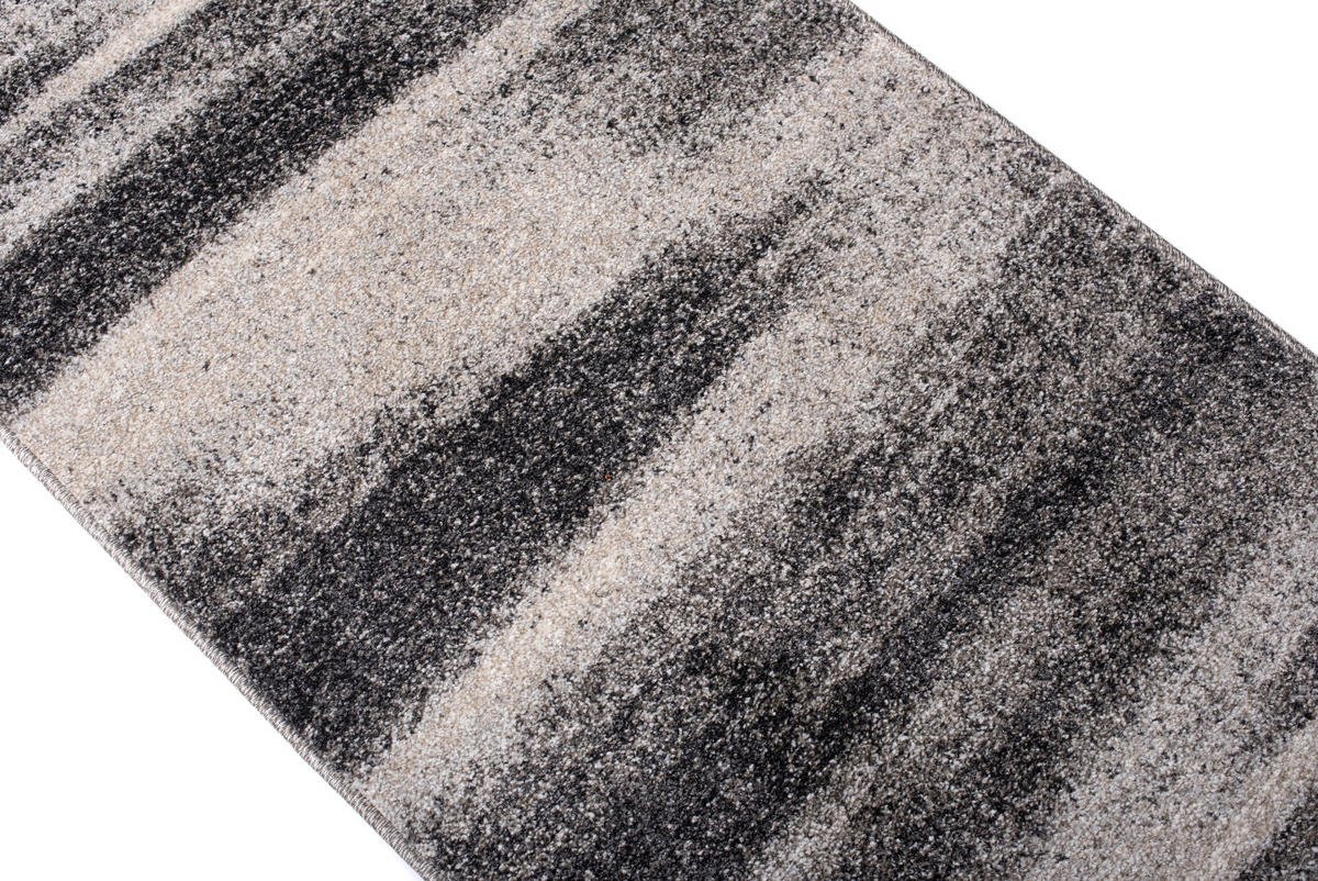 LÄUFER SARI Dunkelgrau 100/300 cm - Dunkelgrau, Textil (100/300cm) - Tapiso