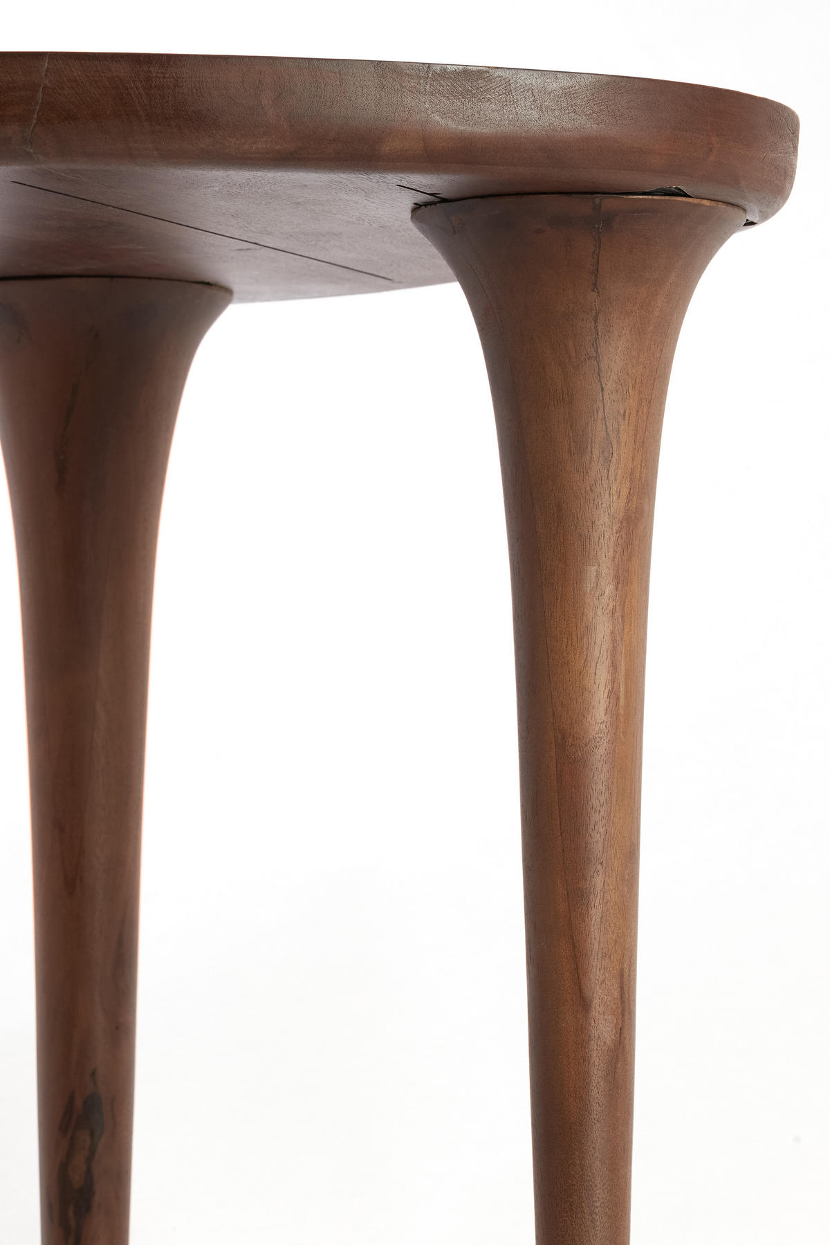 BEISTELLTISCH Zulio Braun 48/48/50 cm - Braun, Holz (48/48/50cm) - Light & Living