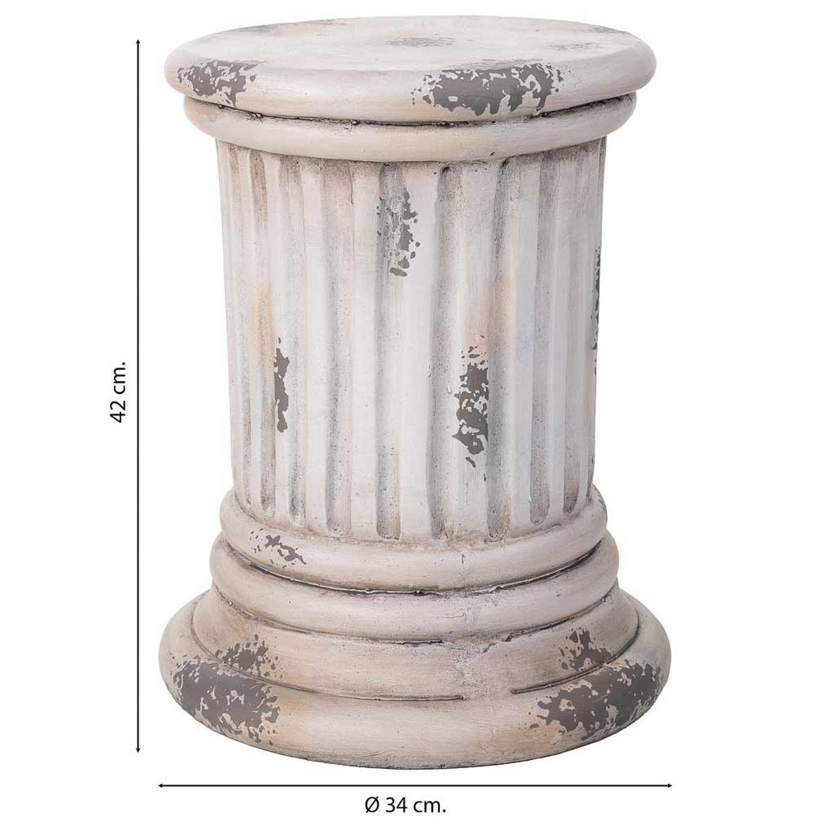 DEKORATIVE FIGUR, 34x42cm - Grau, Stein (34/42/34cm) - Wanderlust