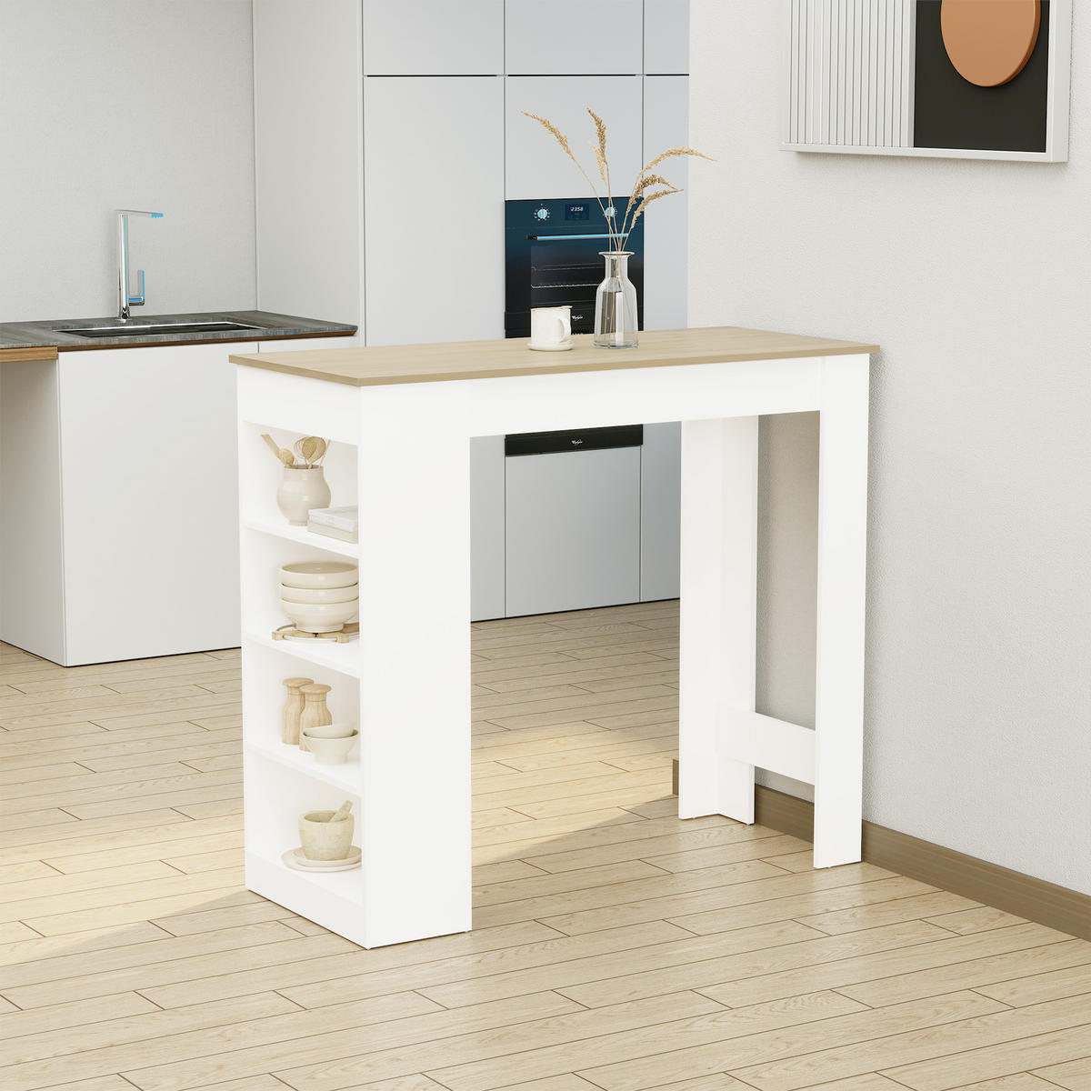 BARTISCH Naturholz 1 Stück - Beige, Kunststoff (115/50/102.7cm) - GiPP
