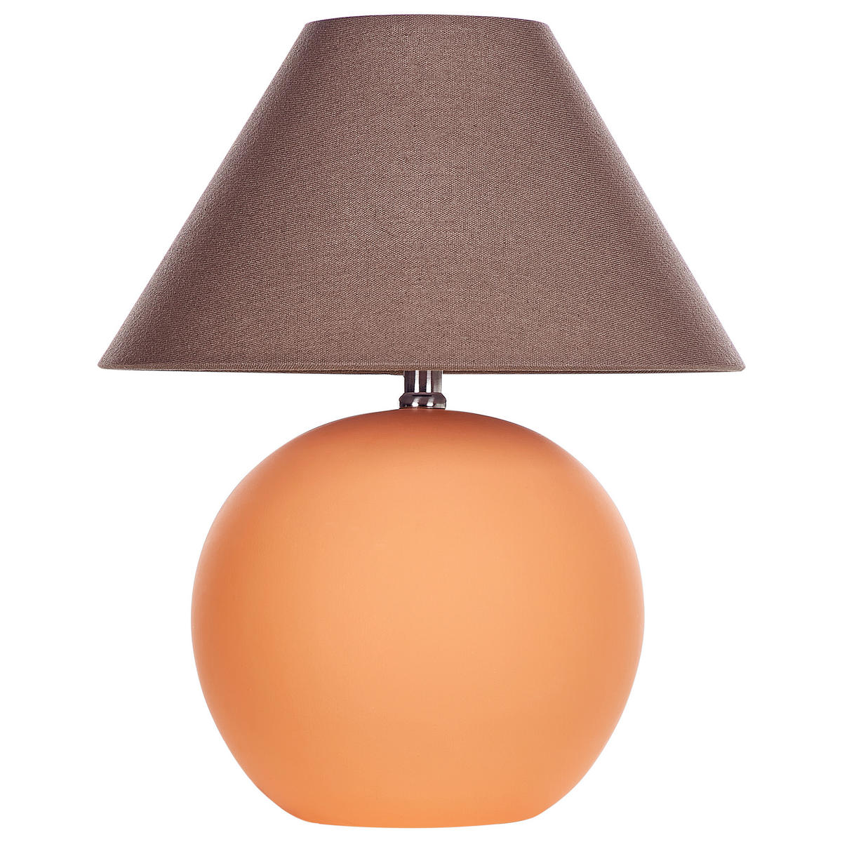 TISCHLAMPE Limia 34/34/41 cm - Orange, Keramik (34/34/41cm) - Beliani