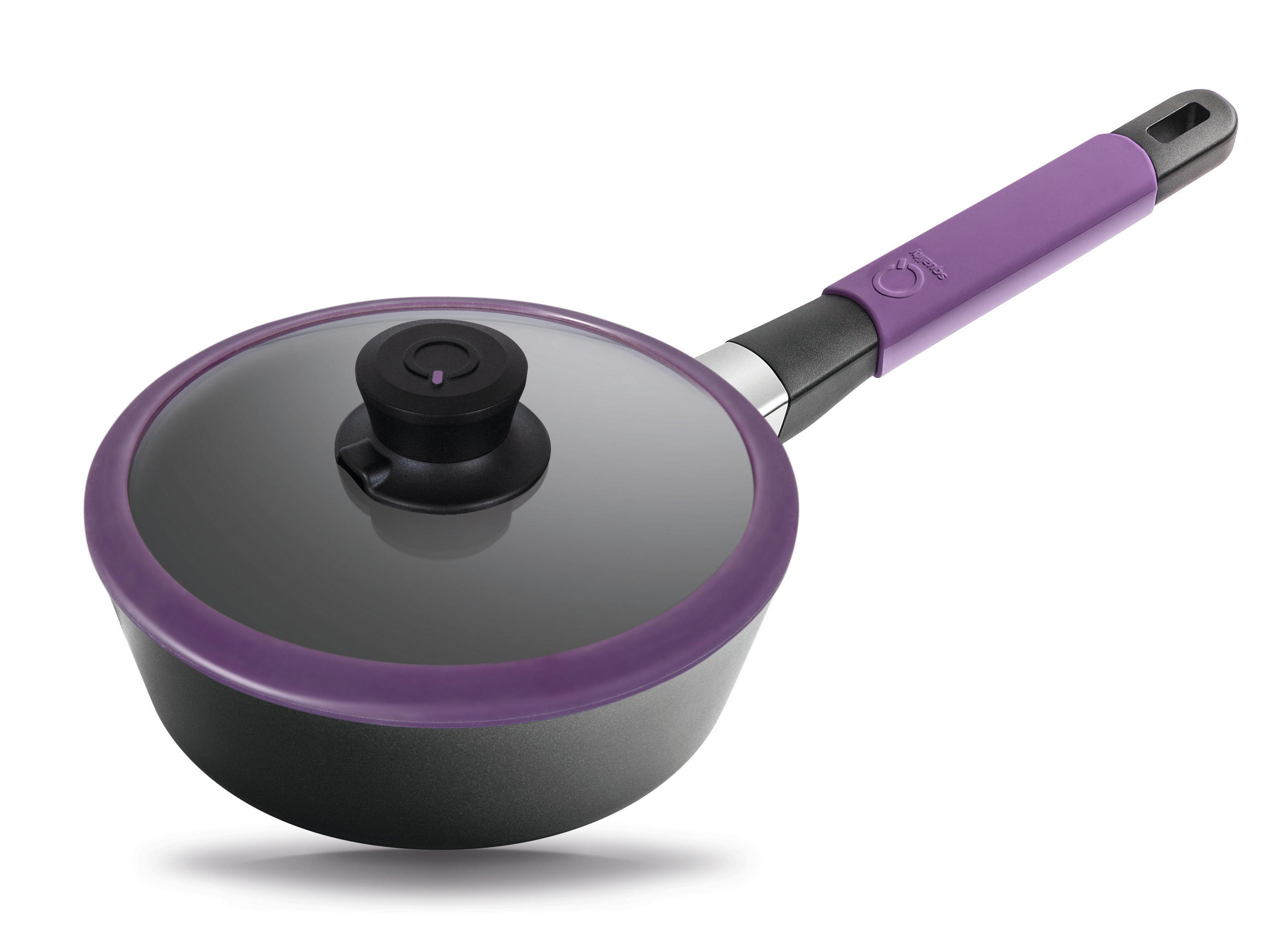 HOCHRANDPFANNE INDUKTION ⌀20cm - AUBERGINE - Aubergine, Kunststoff/Metall (20cm) - Gastrolux