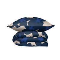 BETTWÄSCHESET Blossom - Renforcé - 2-teilig - 135 x 200 cm - Blau - Blau, Textil (135/200cm) - SCHIESSER