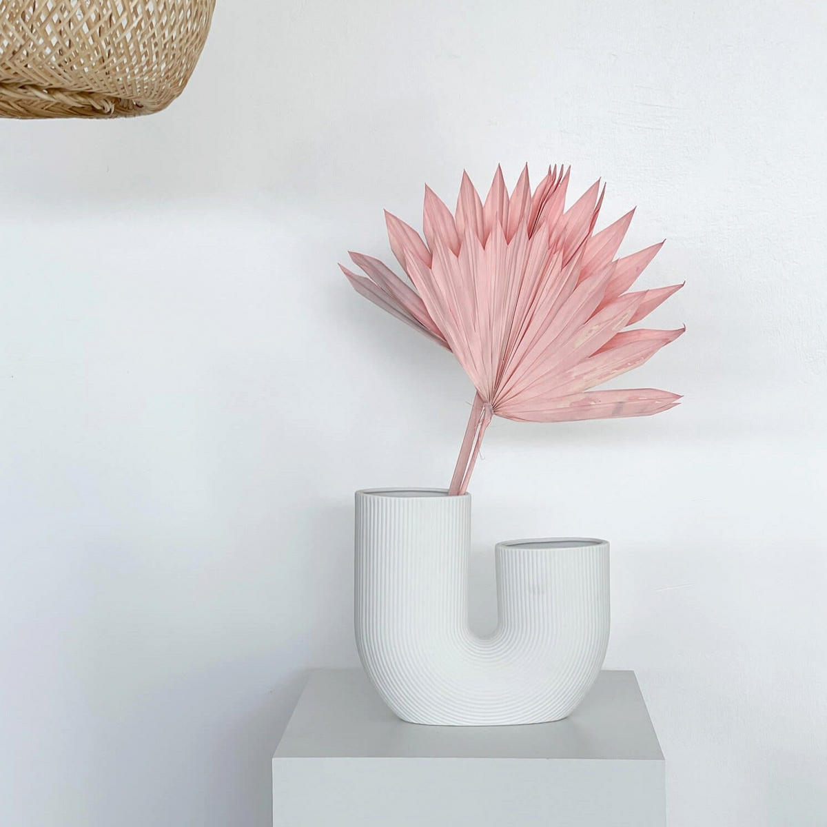 PALMBLATT "Sun Cut" - 1x / lila / 40 cm - Lila, Naturmaterialien (40cm) - Lykke & You