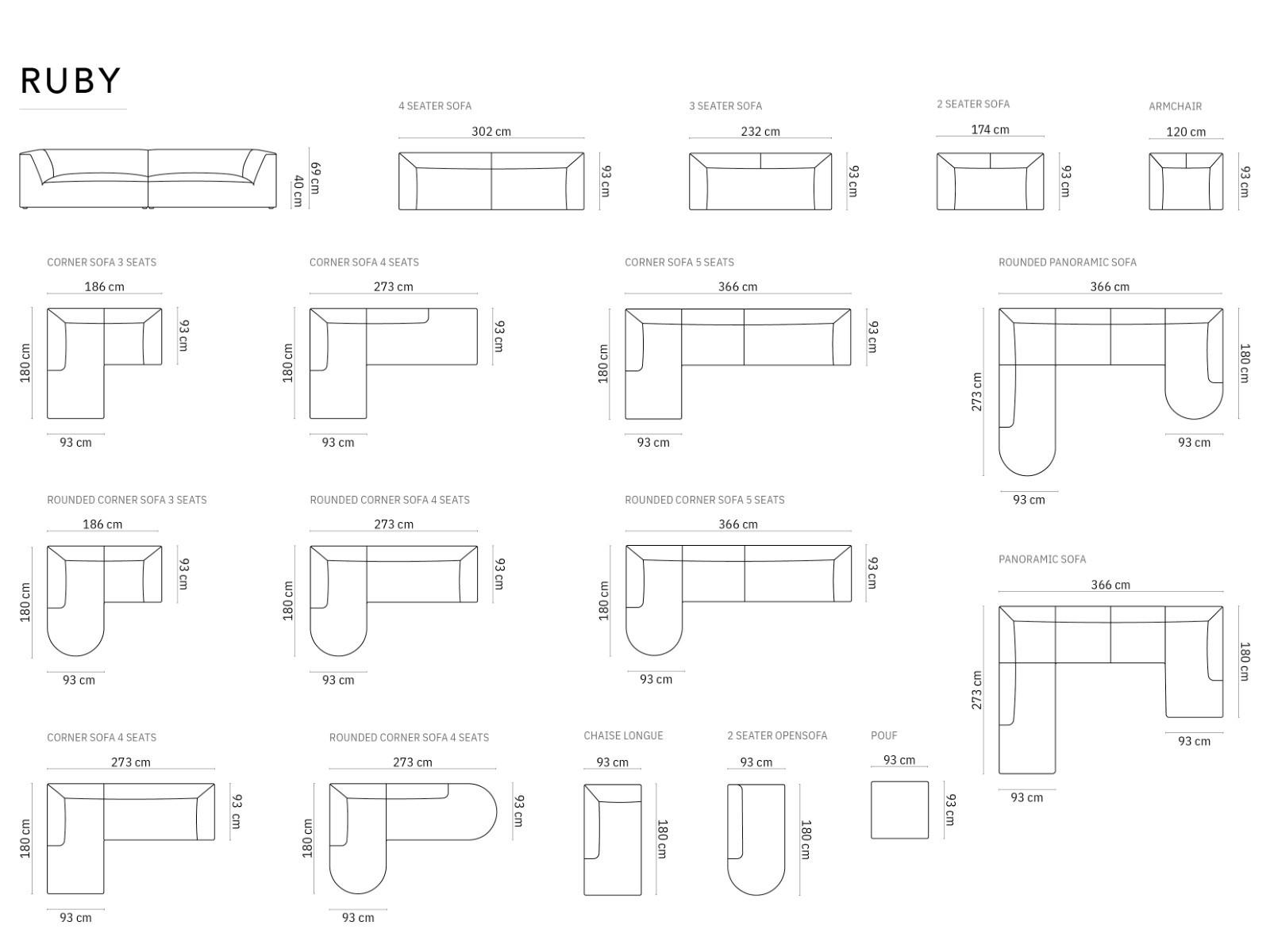 Thumbnail - Micadoni Sofa, Dunkelgrün, Textil, 2-Sitzer, 93x69x174 cm, Hergestellt in Europa, Oeko-Tex®, Wohnzimmer, Sofas & Couches...