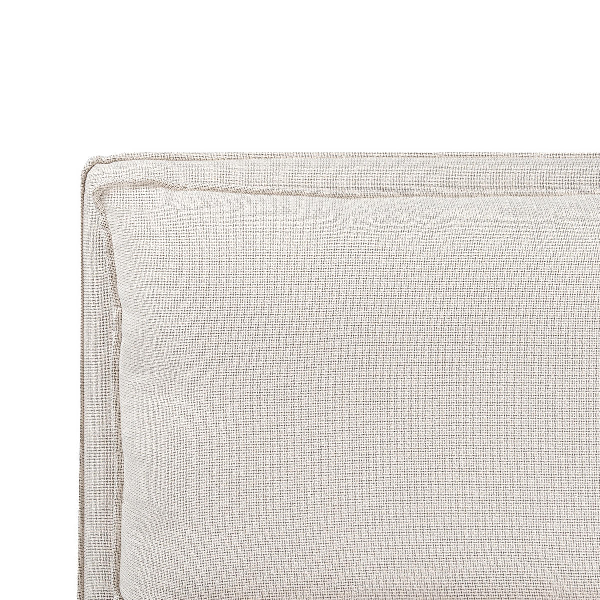 BETT mit Lattenrost 180/200 cm Stoff Beige Bajonna - Beige, Textil (180/200cm) - Beliani