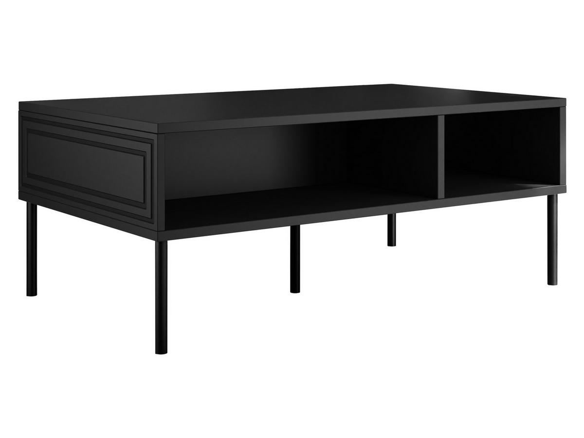 COUCHTISCH Palazzo Bis - Schwarz, Holzwerkstoff/Metall (60/110/40cm) - MIRJAN24