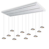 LED-HÄNGELEUCHTE Santa Air 12-flammig Weiß - Weiß, Metall (11/11/3.2cm) - s.luce