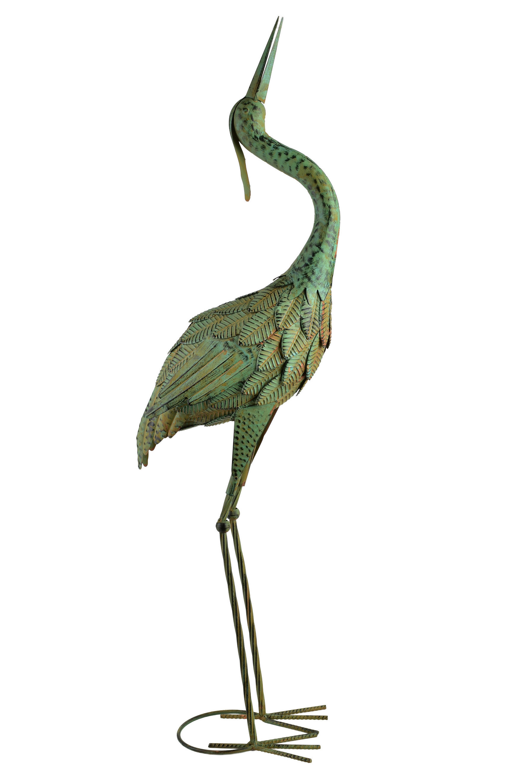 DEKOFIGUR Cedric Grün Metall - Grün, Metall (30/95/30cm) - Mondex