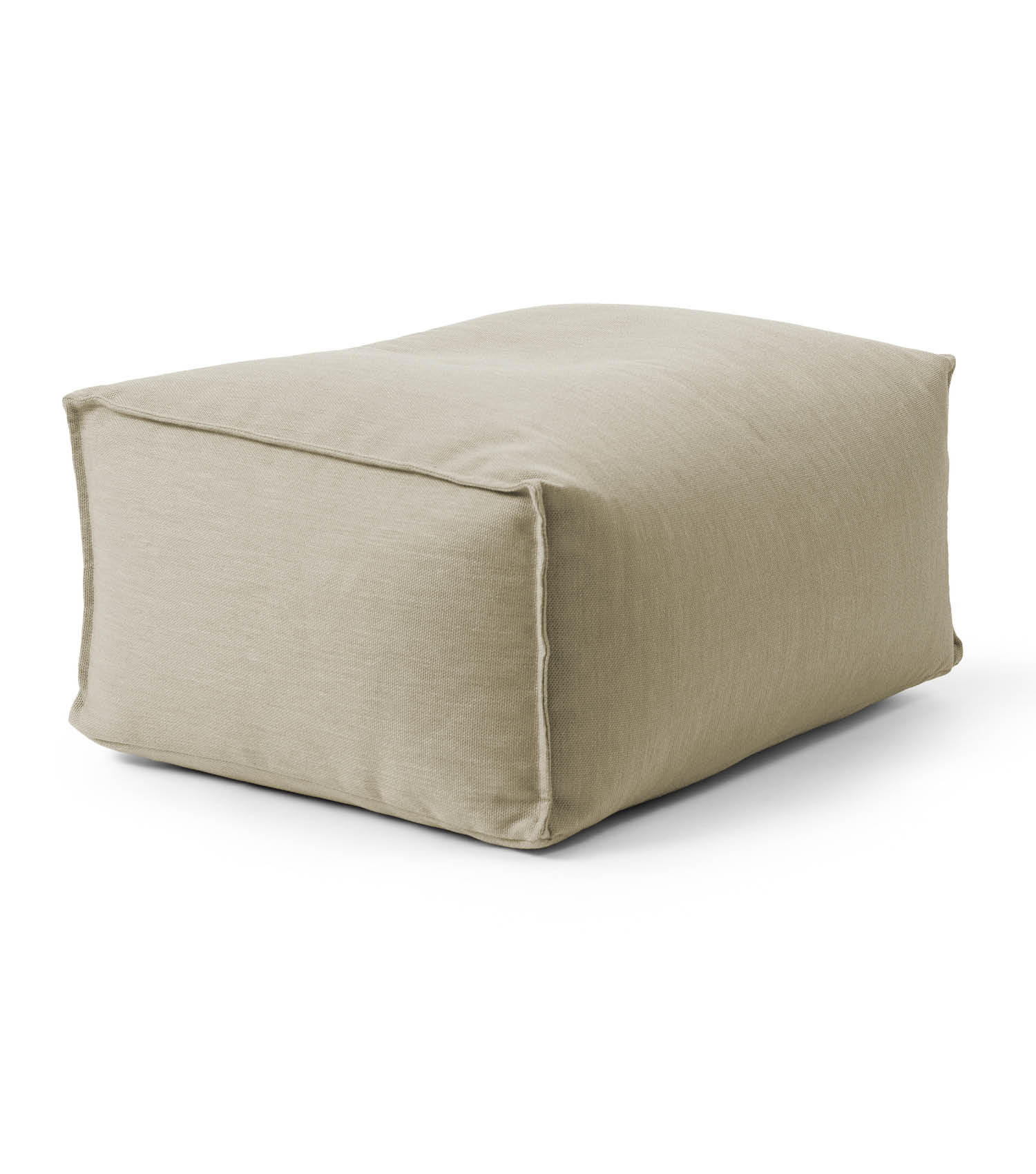 OUTDOOR POUF Der Kugelige - Beige, Textil (65/35/55cm) - Mokebo