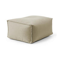 OUTDOOR POUF Der Kugelige - Beige, Textil (65/35/55cm) - Mokebo