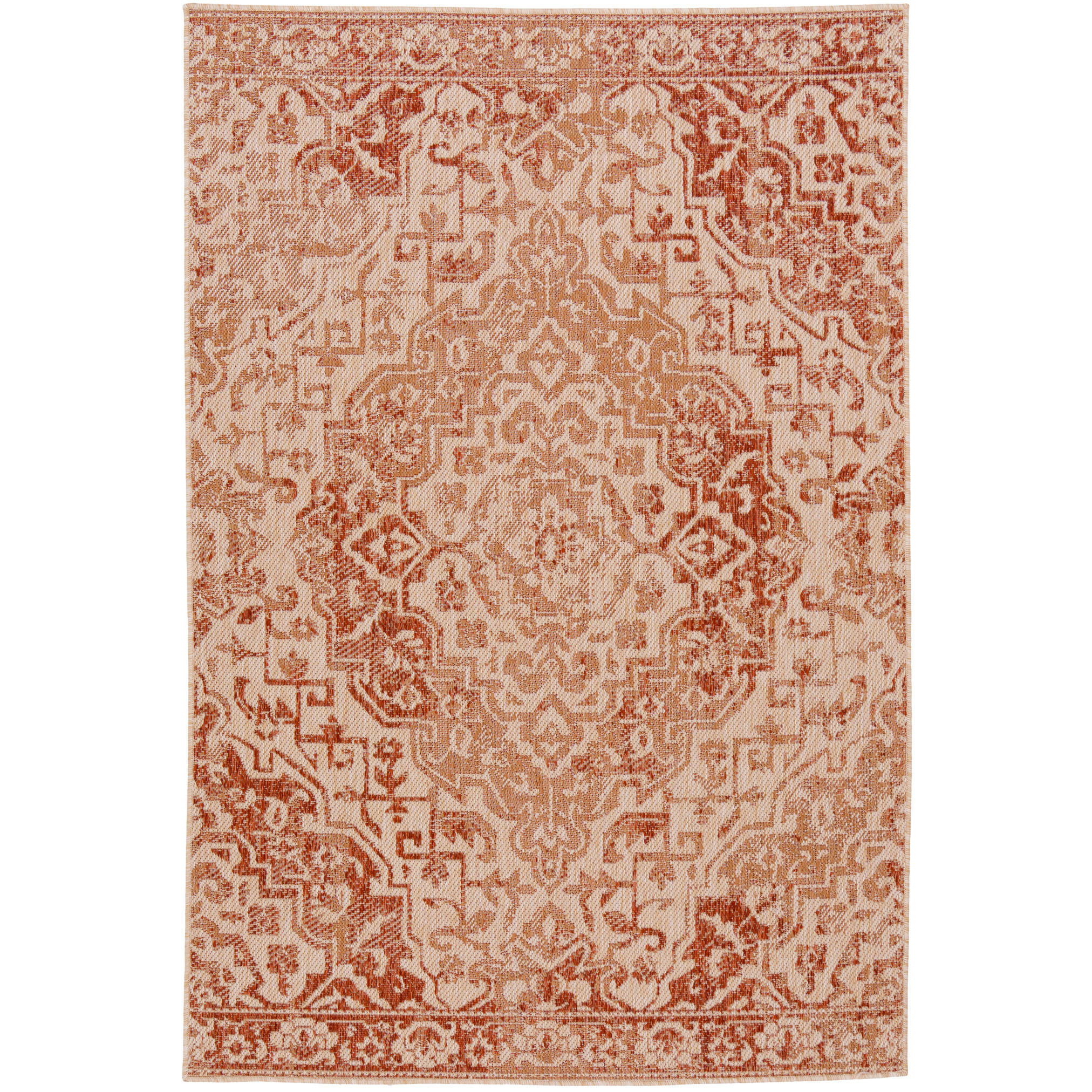 IN- UND OUTDOOR TEPPICH CARPETTO VINTAGE - Orange, Textil (160/235cm) - Pergamon