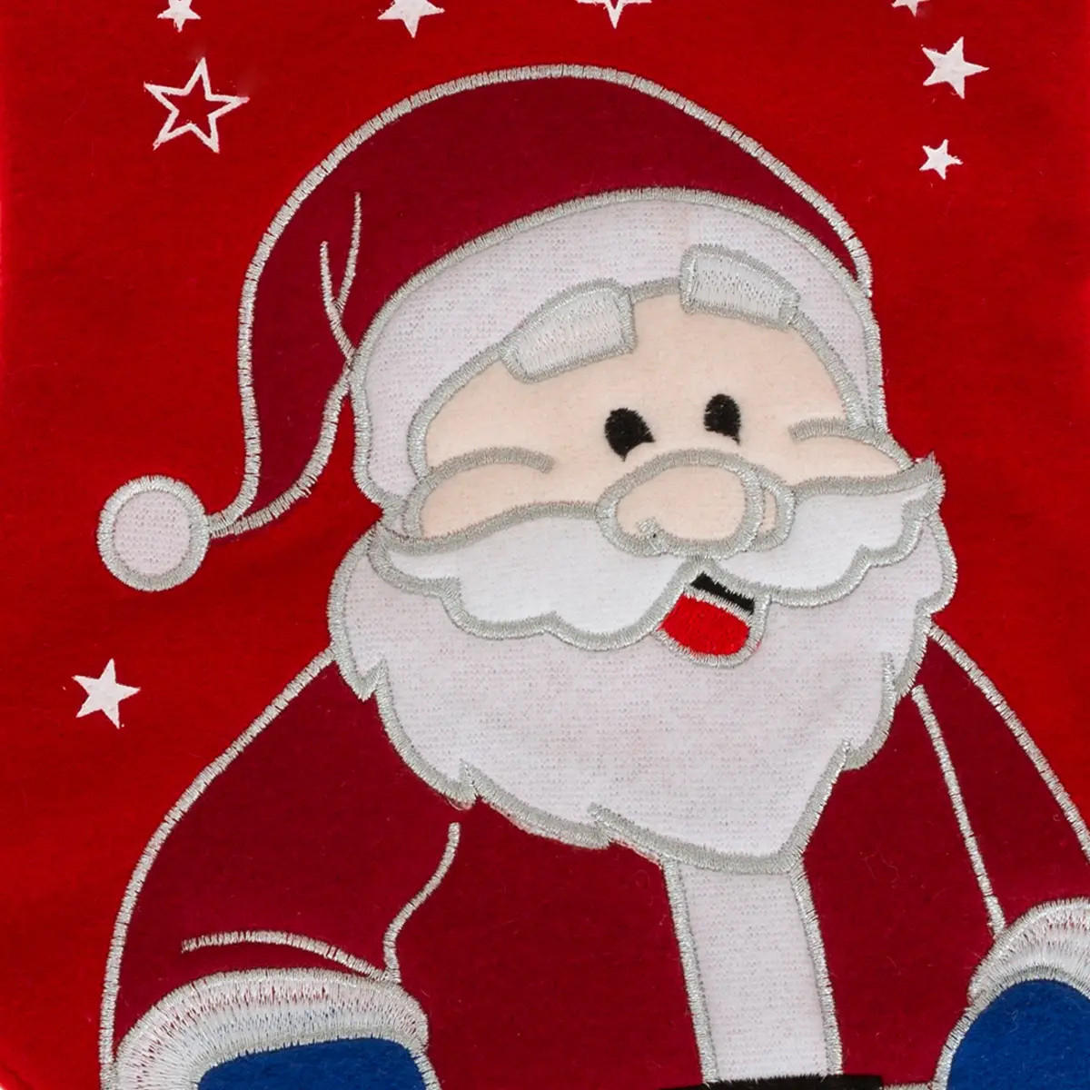 WEIHNACHTSSTRUMPF für Geschenke 26/2/42 cm - Rot, Textil (2/42/26cm) - Atmosphera Createur d´interieur
