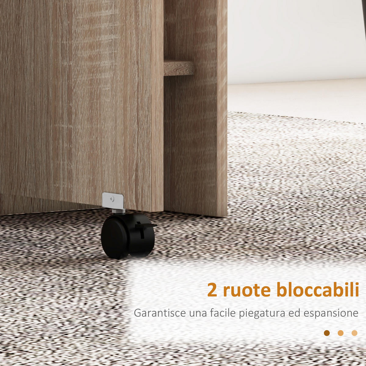 ESSTISCH Holzoptik 1 Stück - Beige, Kunststoff (140/75/74cm) - GiPP