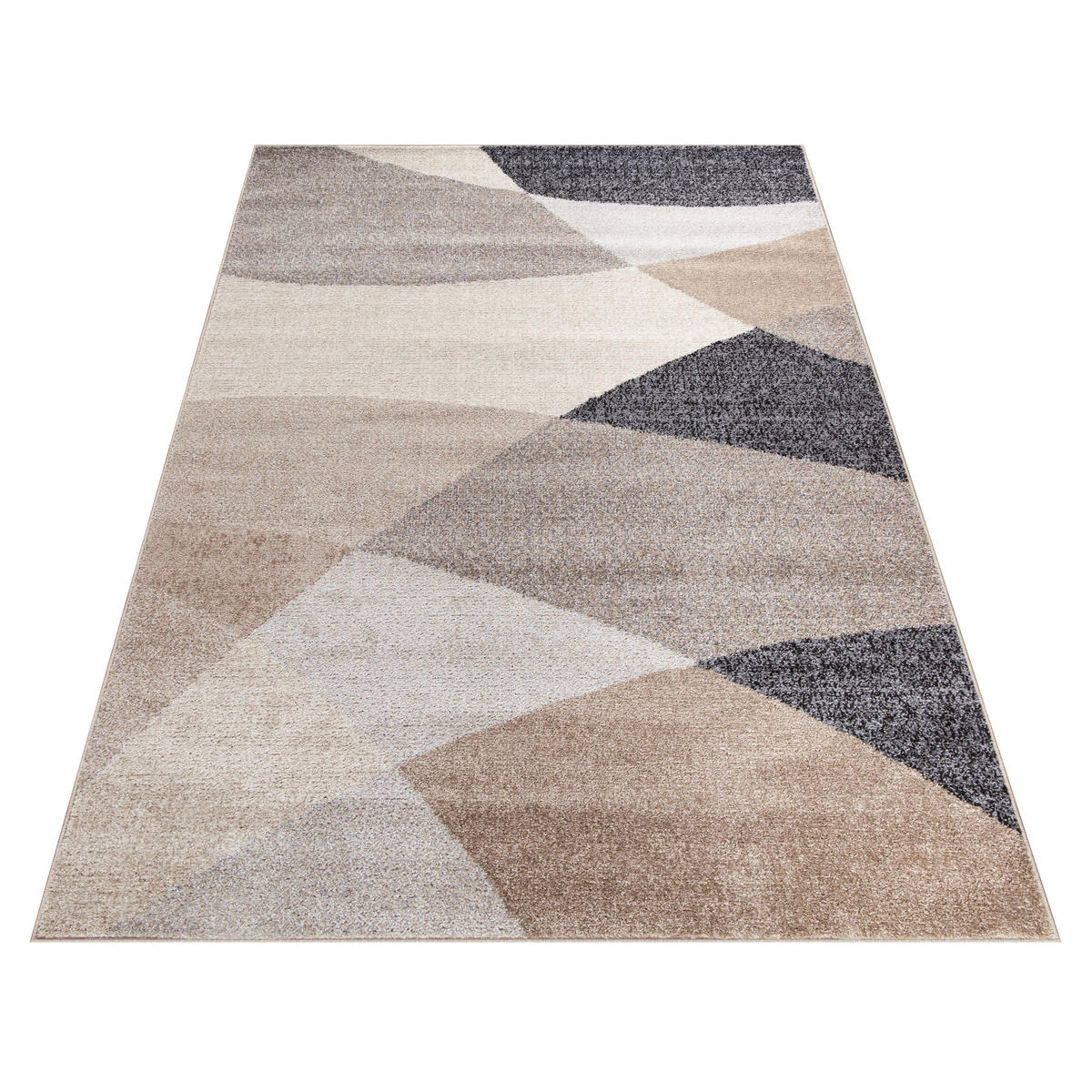 KURZFLORTEPPICH 230/320 cm Fiesta 128 - Beige/Grau, Textil (230/320cm) - Paco Home