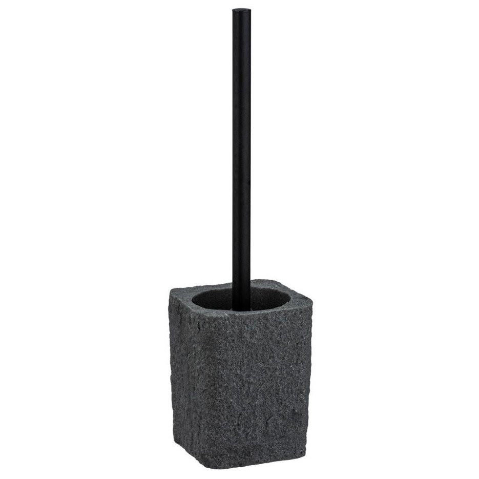 WC-BÜRSTE Villata 10/11,2/37 cm - Anthrazit, Kunststoff (11.2/37/10cm) - Wenko