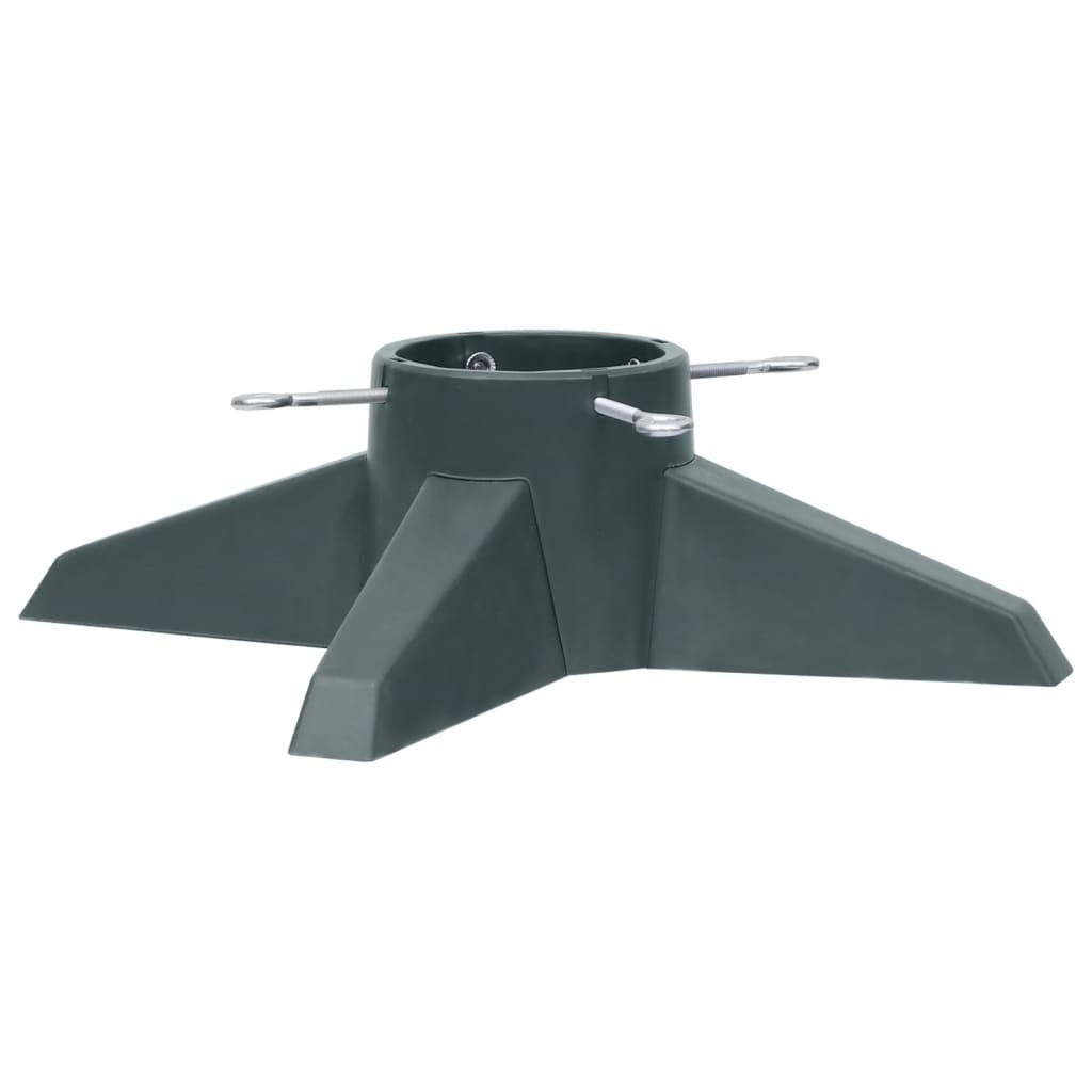 CHRISTBAUMSTÄNDER Grün 55,5x55,5x15 cm - Grün, Kunststoff (15cm) - furnicato