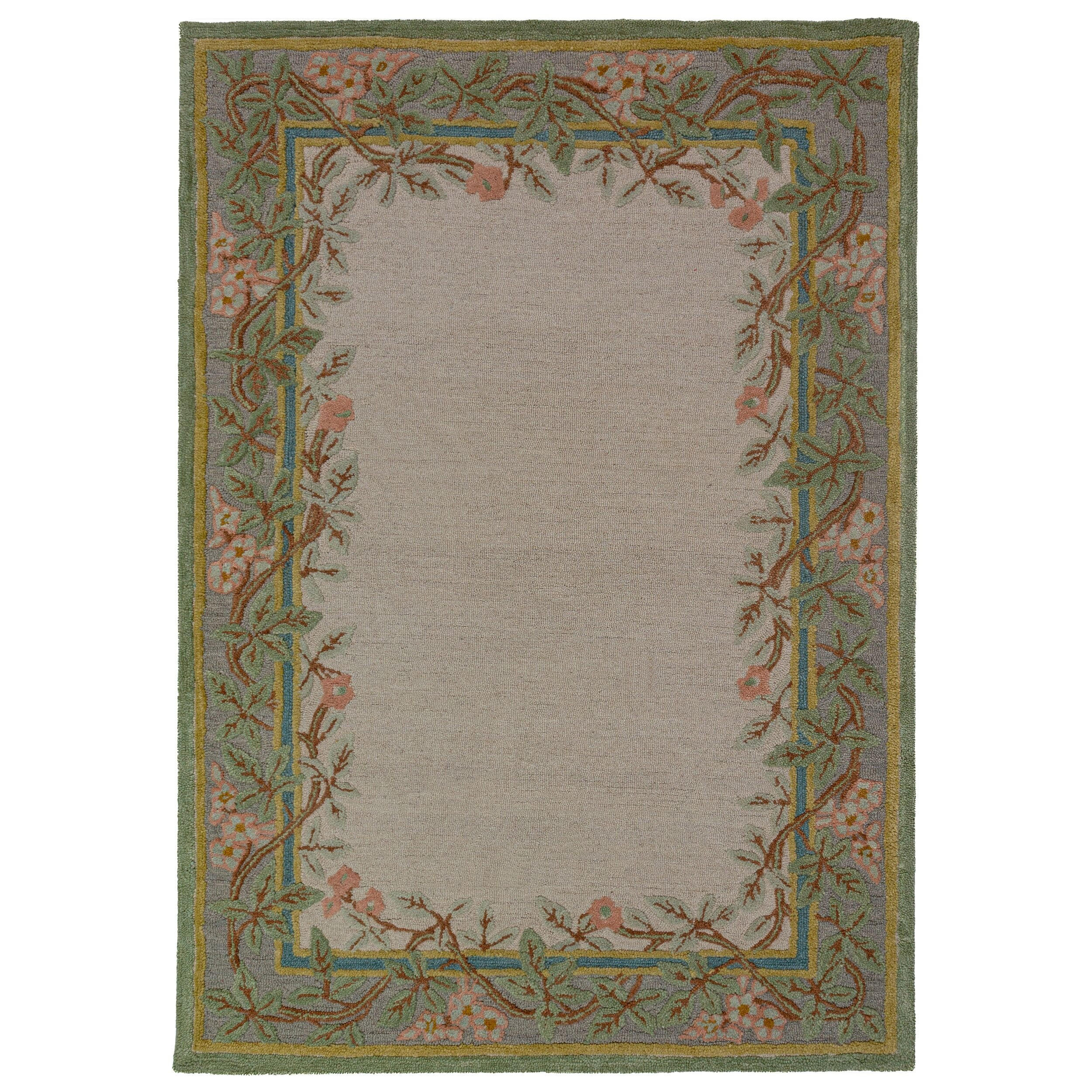 WOLLTEPPICH SOAR, floral, aus Wolle, Bunt, 160 x 230 cm - Multicolor, Textil (230/160cm) - KADIMA DESIGN
