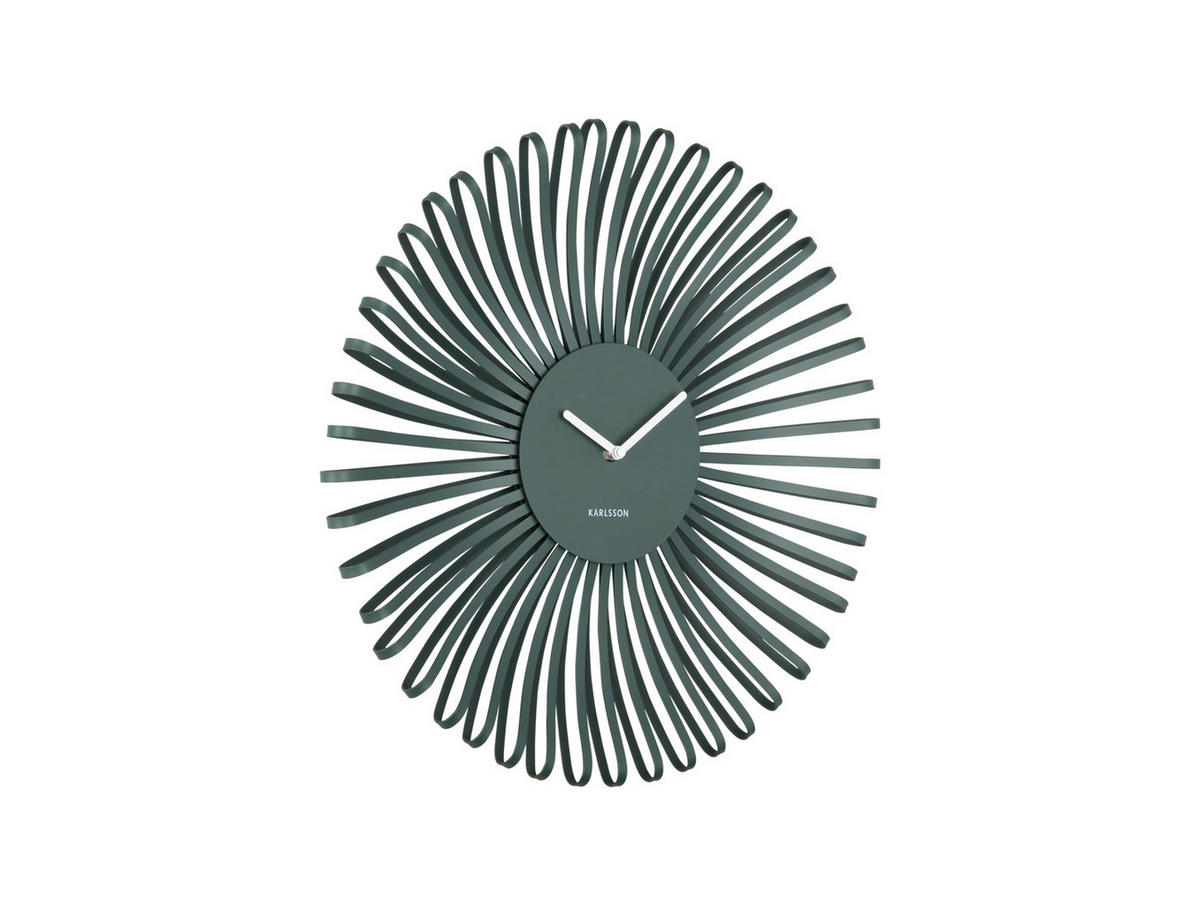 WANDUHR Polo Grün 48/7.8/48 cm - Grün, Metall (7.8/48/48cm) - Karlsson