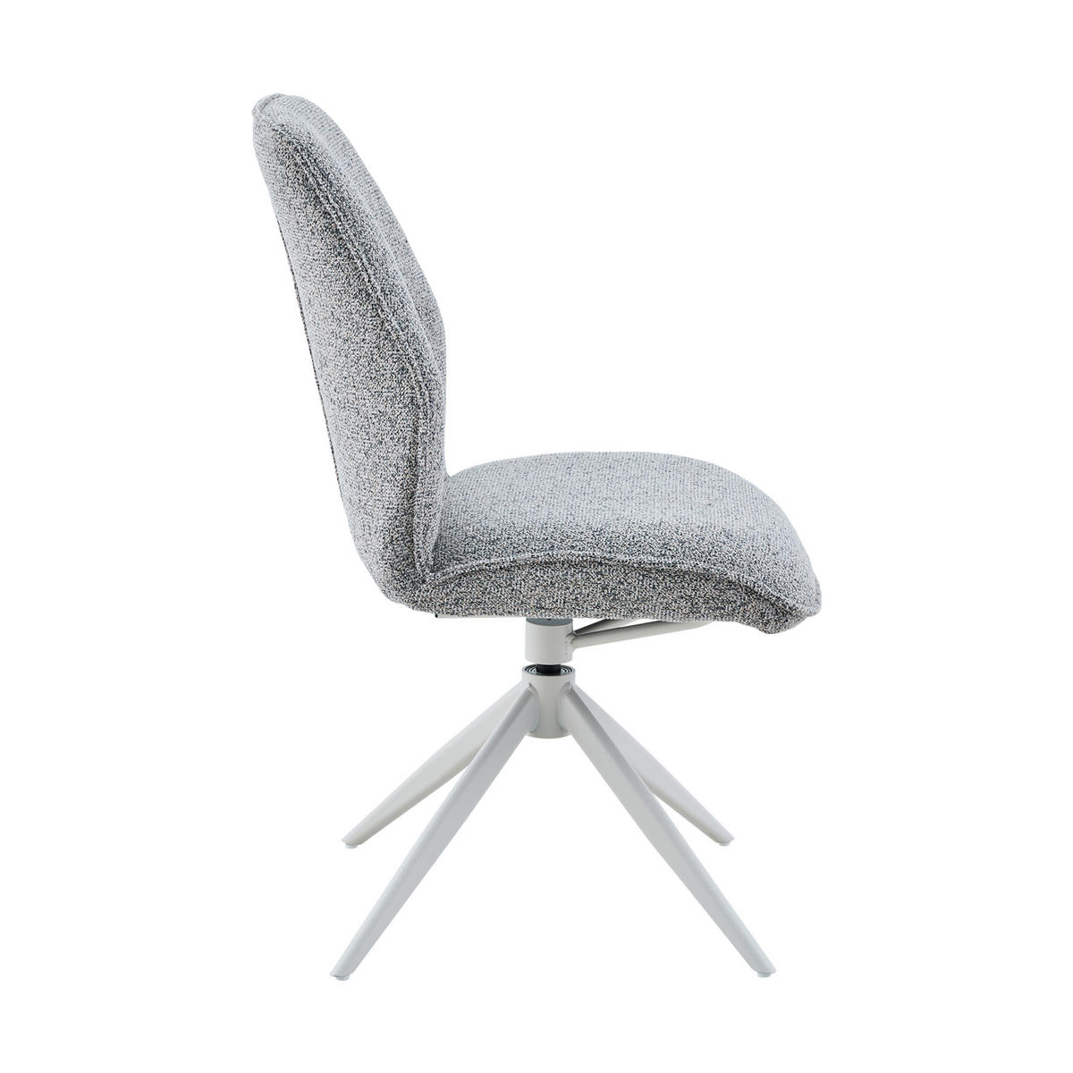 ESSZIMMERSTUHL Hera Grau 63/63/83 cm 2-er Set - Grau, Textil (63/83/63cm) - Starfurn