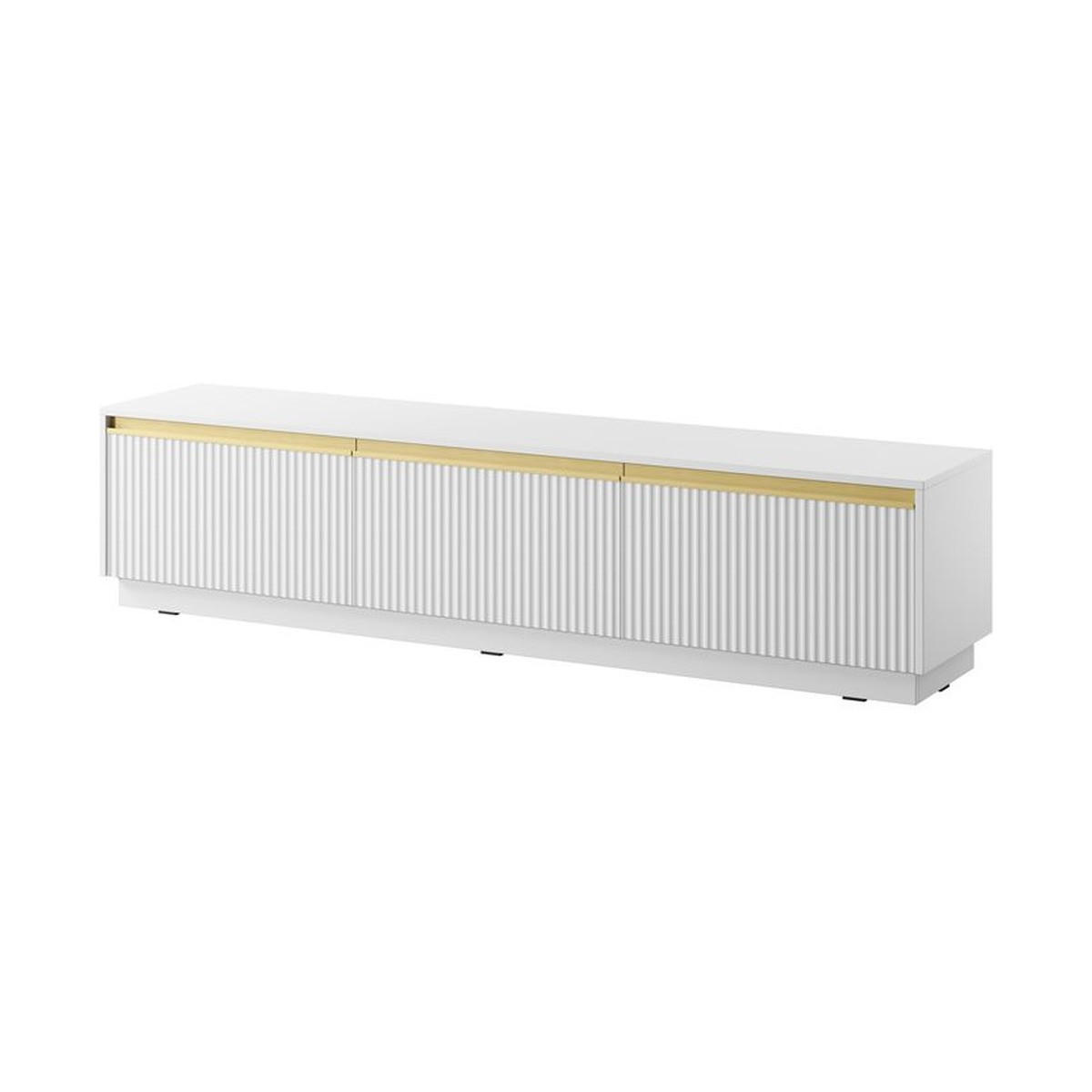 LOWBOARD – 182 cm – Royal – Weiß - Weiß, Holzwerkstoff (181.5/42/39cm) - hi-markt