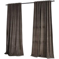 VORHANG 2ER SET HAVANNA HxB 245x135 cm Oliv Gold - Olivgrün, Textil (135/245cm) - Gardinenbox