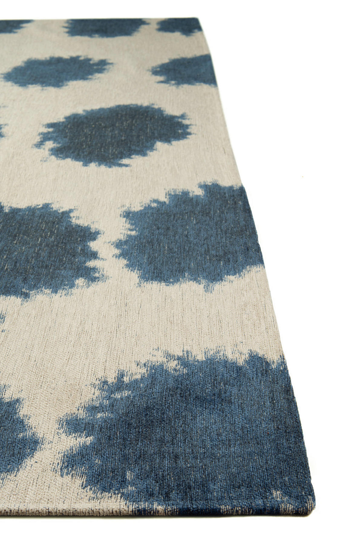TEPPICH modern Flachgewebe BULLET Blau 240 x 340 cm - Blau, Textil (240/340cm) - Novatrend