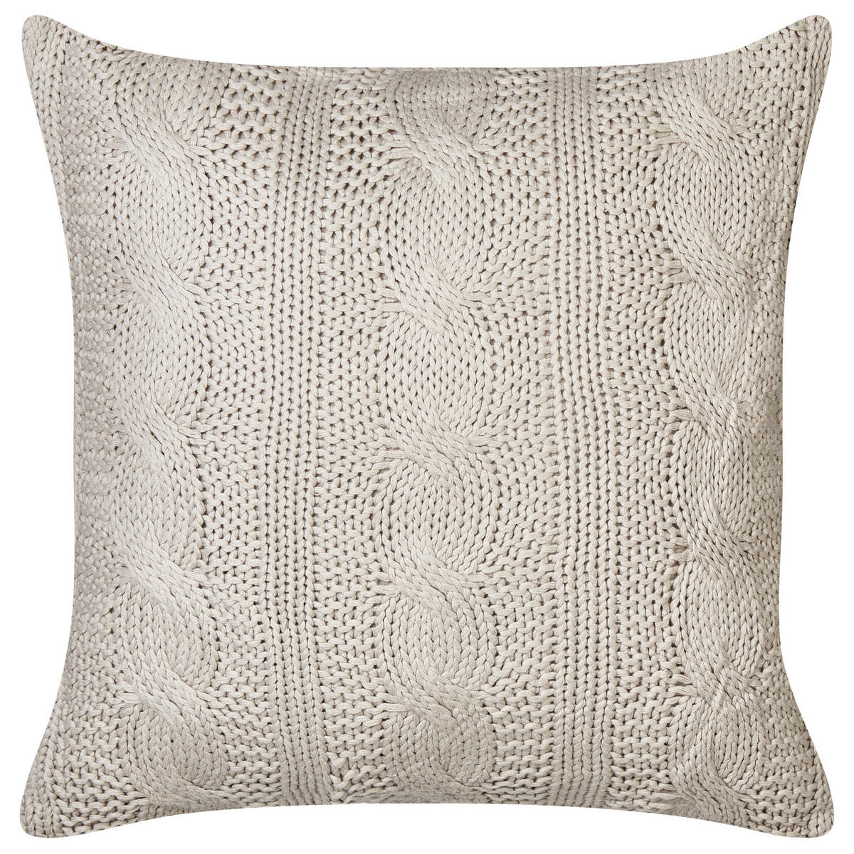 DEKOKISSEN 2er-Set Beige 45/45 cm Constylis - Beige, Textil (45/45cm) - Beliani