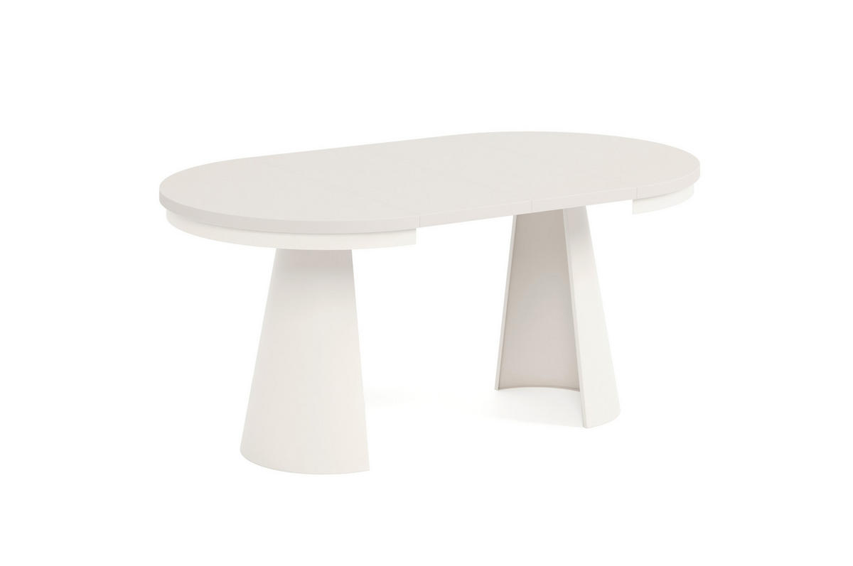 ESSTISCH CALMA Bis - Kaschmir/Beige, Holzwerkstoff/Metall (100/100/76cm) - Meblini