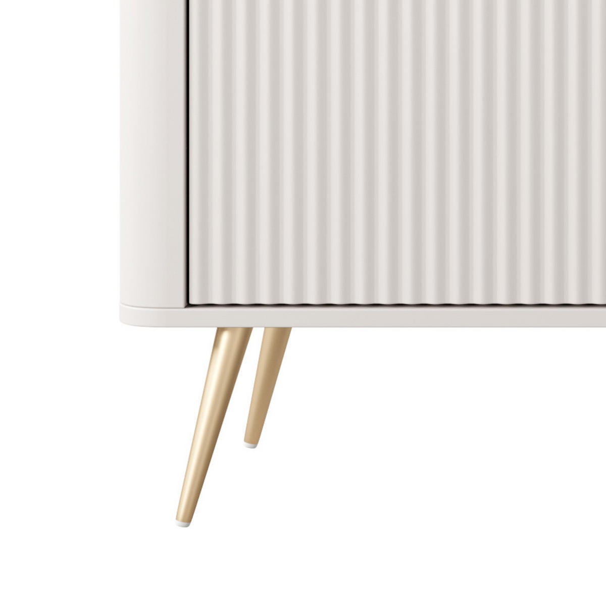SIDEBOARD Lante beige 163 / 38 / 81cm - Beige, Holz/Holzwerkstoff (163/81/38cm) - Feldmann-Wohnen