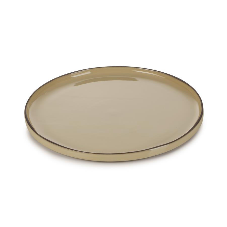 PLATZTELLER CARACTERE 30 cm Muskatnuss - Multicolor, Keramik (30cm) - Revol Porcelaine France