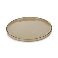 PLATZTELLER CARACTERE 30 cm Muskatnuss - Multicolor, Keramik (30cm) - Revol Porcelaine France