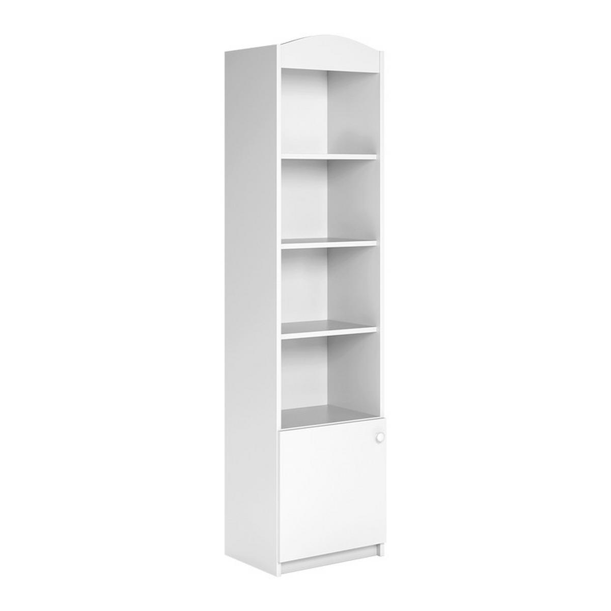 BÜCHERREGAL Weiß - Weiß, Holzwerkstoff (46/187/34cm) - Petits-meubles