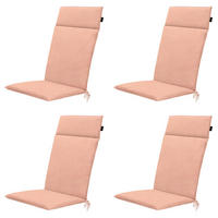 GARTENSTUHLKISSEN Naples 120/50 cm 4er-Set - Pink, Textil (50/8/120cm) - Madison