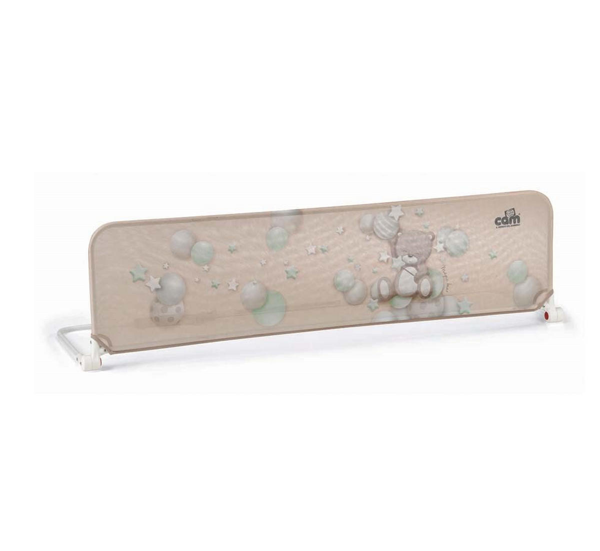 BETT-RAUSFALLSCHUTZ für Kinder Dolcenanna Pop - Beige, Kunststoff/Textil (155/480cm) - Cam il Mondo del Bambino S.p.A.