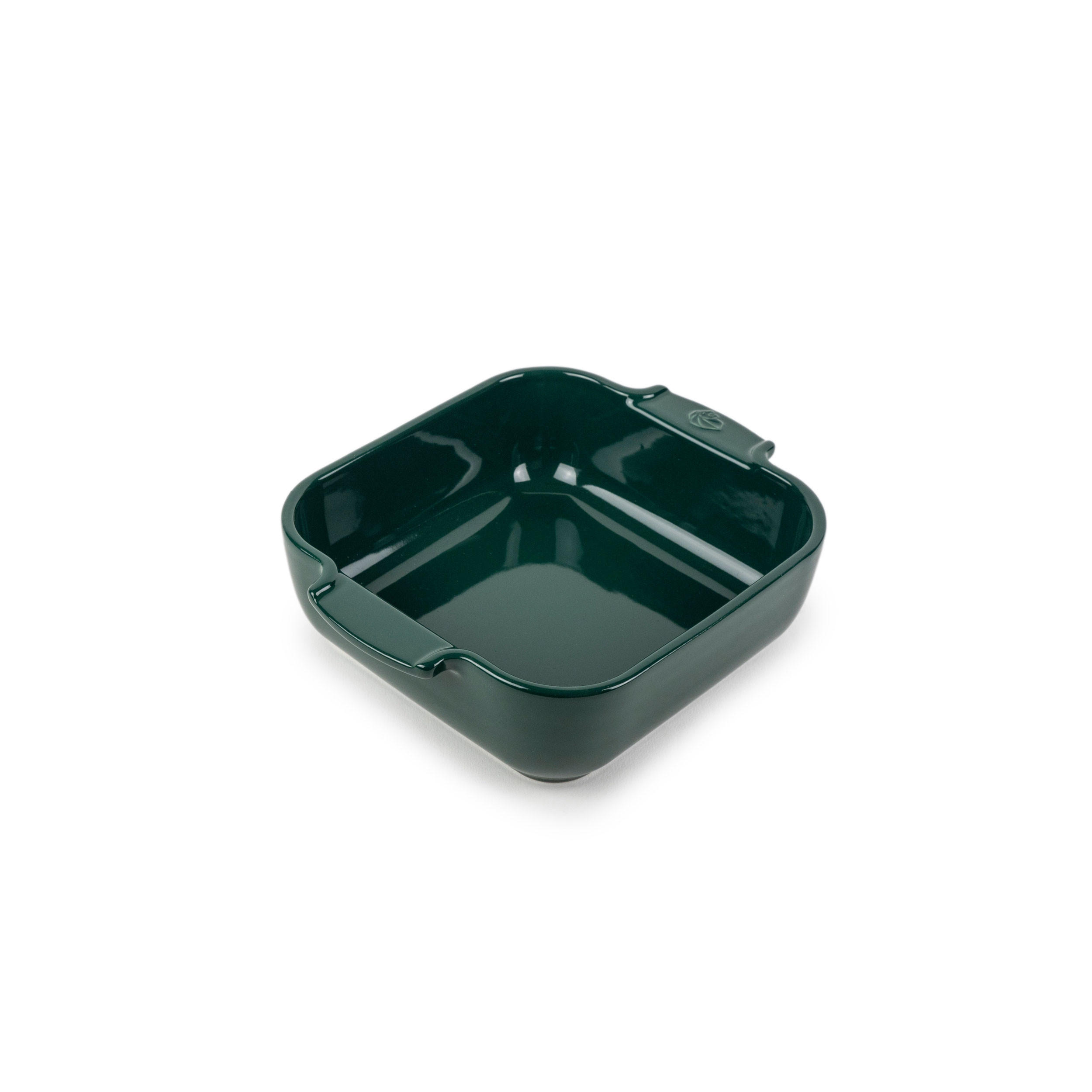 AUFLAUFFORM Keramik Appolia 21cm Quadratisch Waldgrün Spülmaschinenfest - Grün, Keramik (17.5/21/6cm) - PEUGEOT