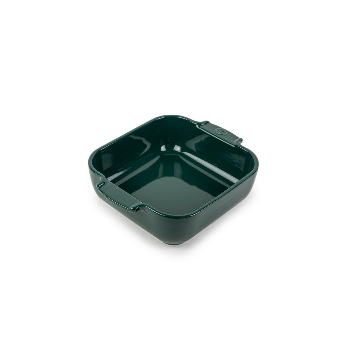 AUFLAUFFORM Keramik Appolia 21cm Quadratisch Waldgrün Spülmaschinenfest - Grün, Keramik (17.5/21/6cm) - PEUGEOT