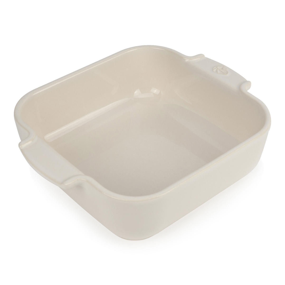 AUFLAUFFORM Keramik Appolia 21cm Quadratisch Ecru Spülmaschinenfest - Weiß, Keramik (17.5/21/6cm) - PEUGEOT