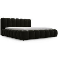 POLSTERBETT Averia 180x200 Dunkelgrau - Dunkelgrau, Textil (180/200cm) - Graingold