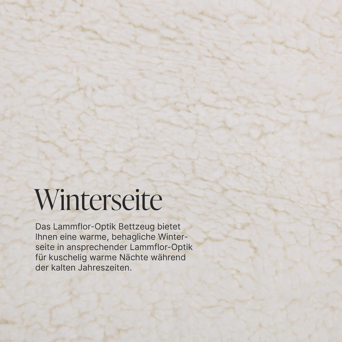 MATRATZENAUFLAGE Lammflor mit Wendeseite 90x200cm - Beige, Textil (90/200cm) - Bestlivings