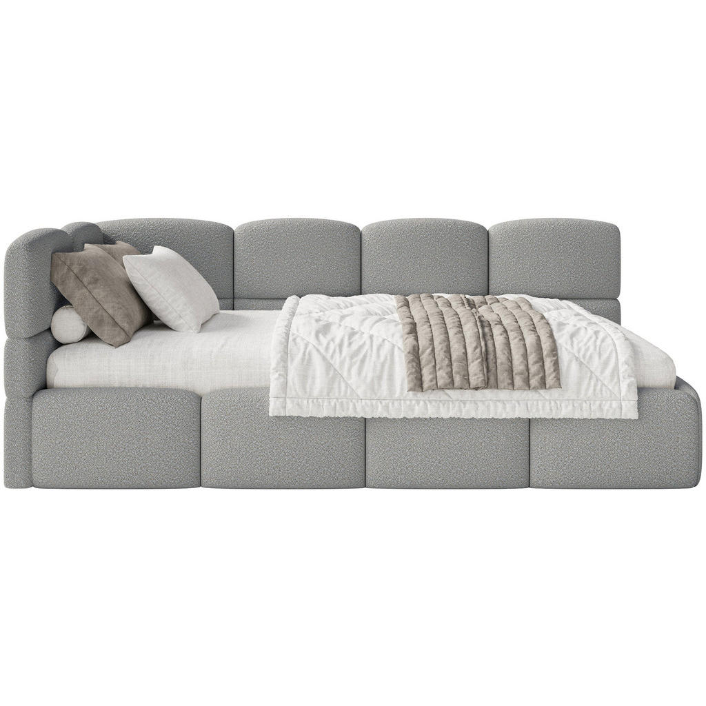 Selsey POSTEL PRO MLÁDEŽ Cloudy šedá 120 cm, buklé