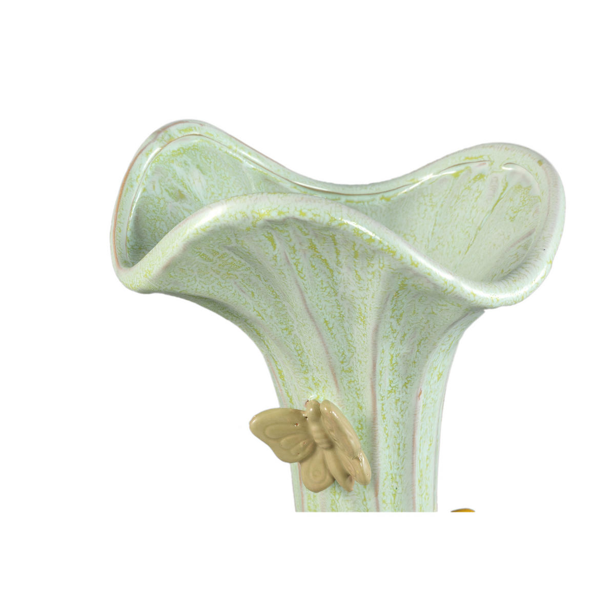 VASE Tamarae Grün 23/23/44cm - Grün, Keramik (44cm) - PTMD Collection