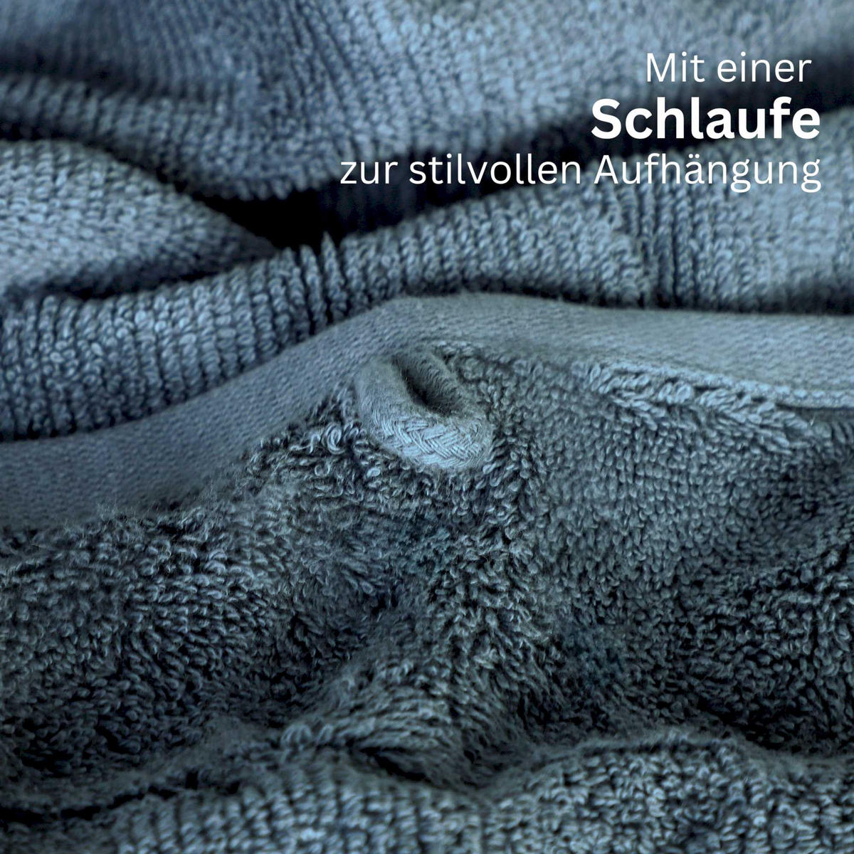 HANDTUCH SENSE-4 - Blau, Textil (50/100cm) - Schöner Wohnen