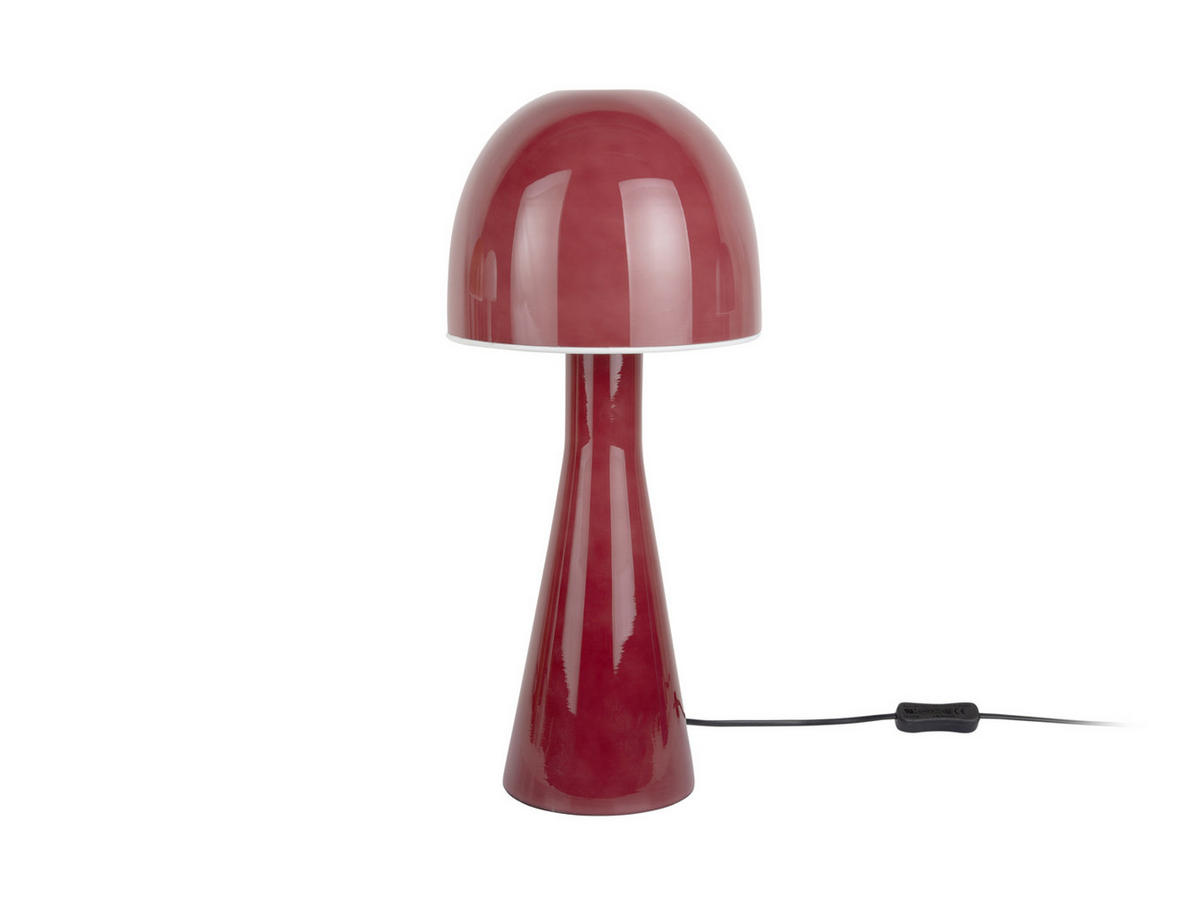 TISCHLAMPE Bombin 20/20/45 cm - Pink, Glas (20/20/45cm) - Leitmotiv